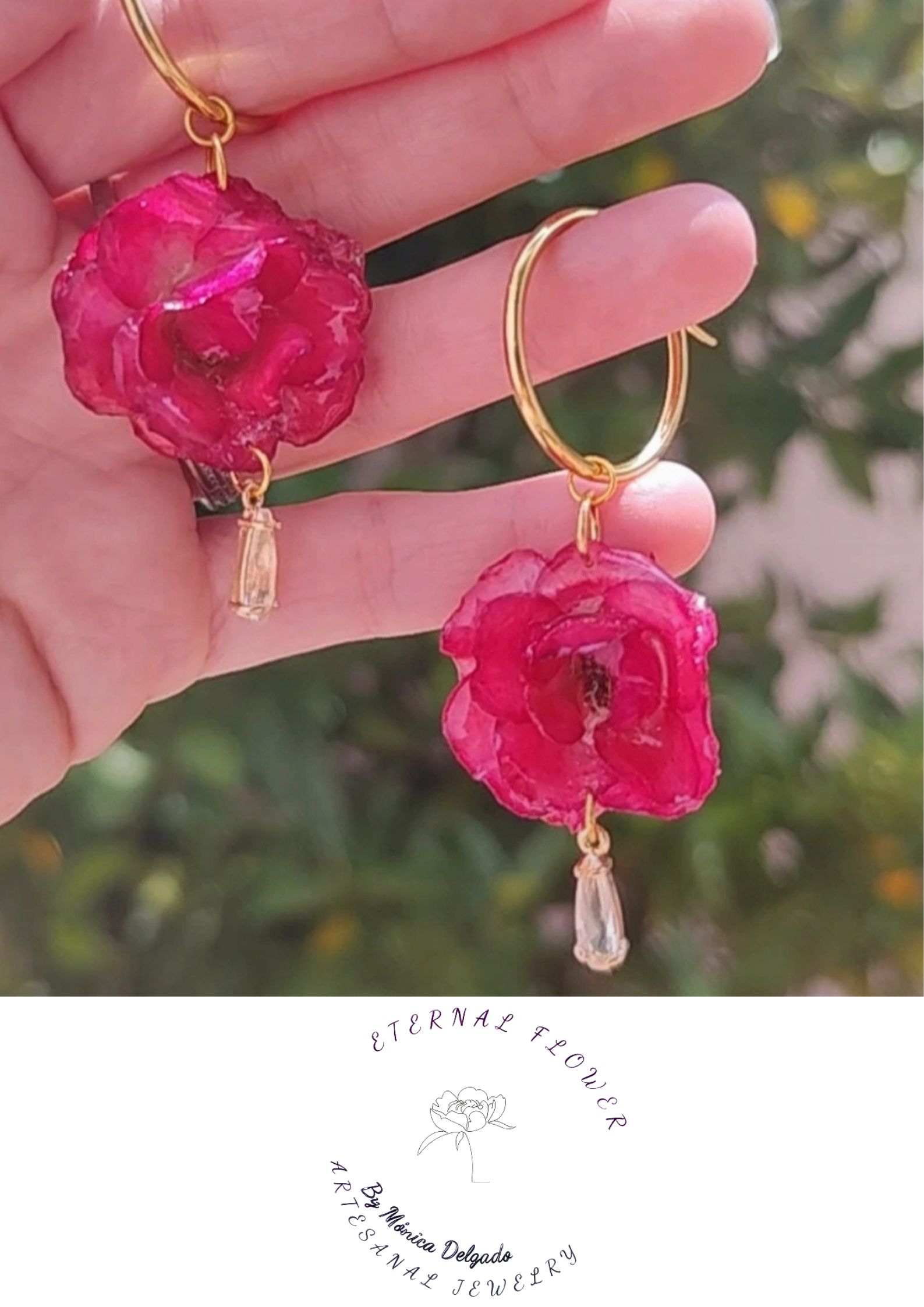 Eternal Flowers By Mónica Delgado