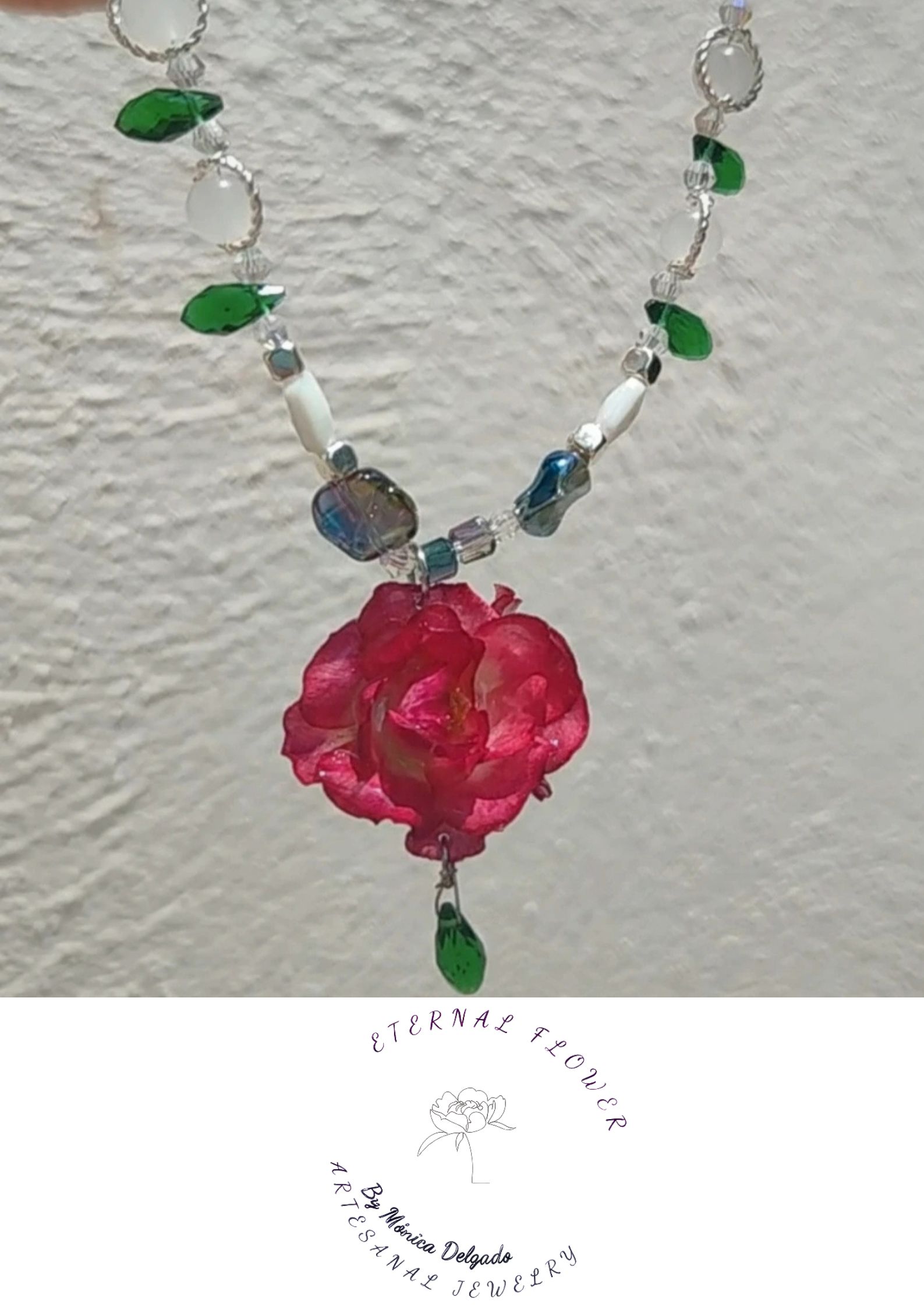 Eternal Flowers By Mónica Delgado