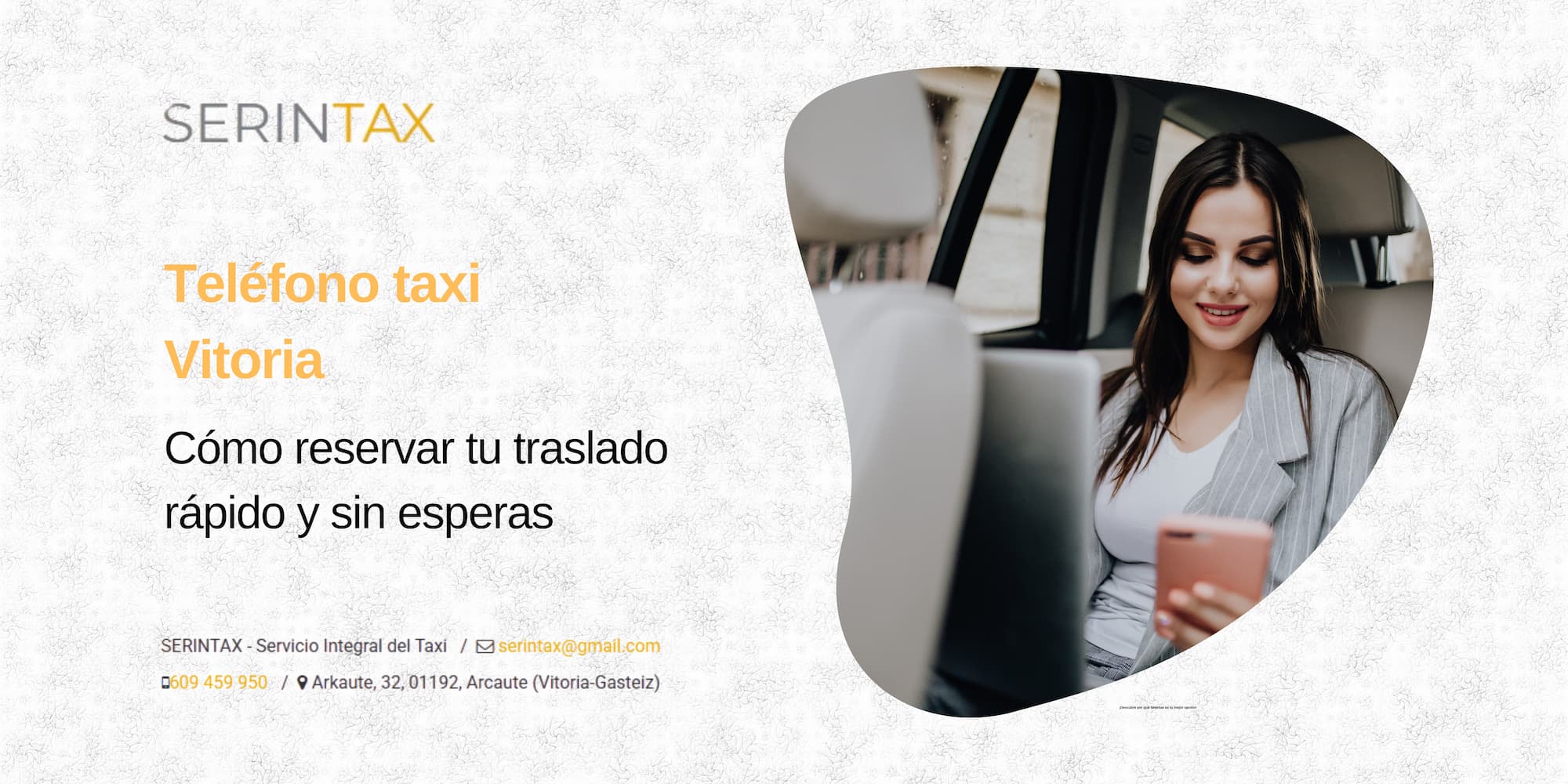 Teléfono taxi Vitoria: reserva tu traslado rápido y sin esperas