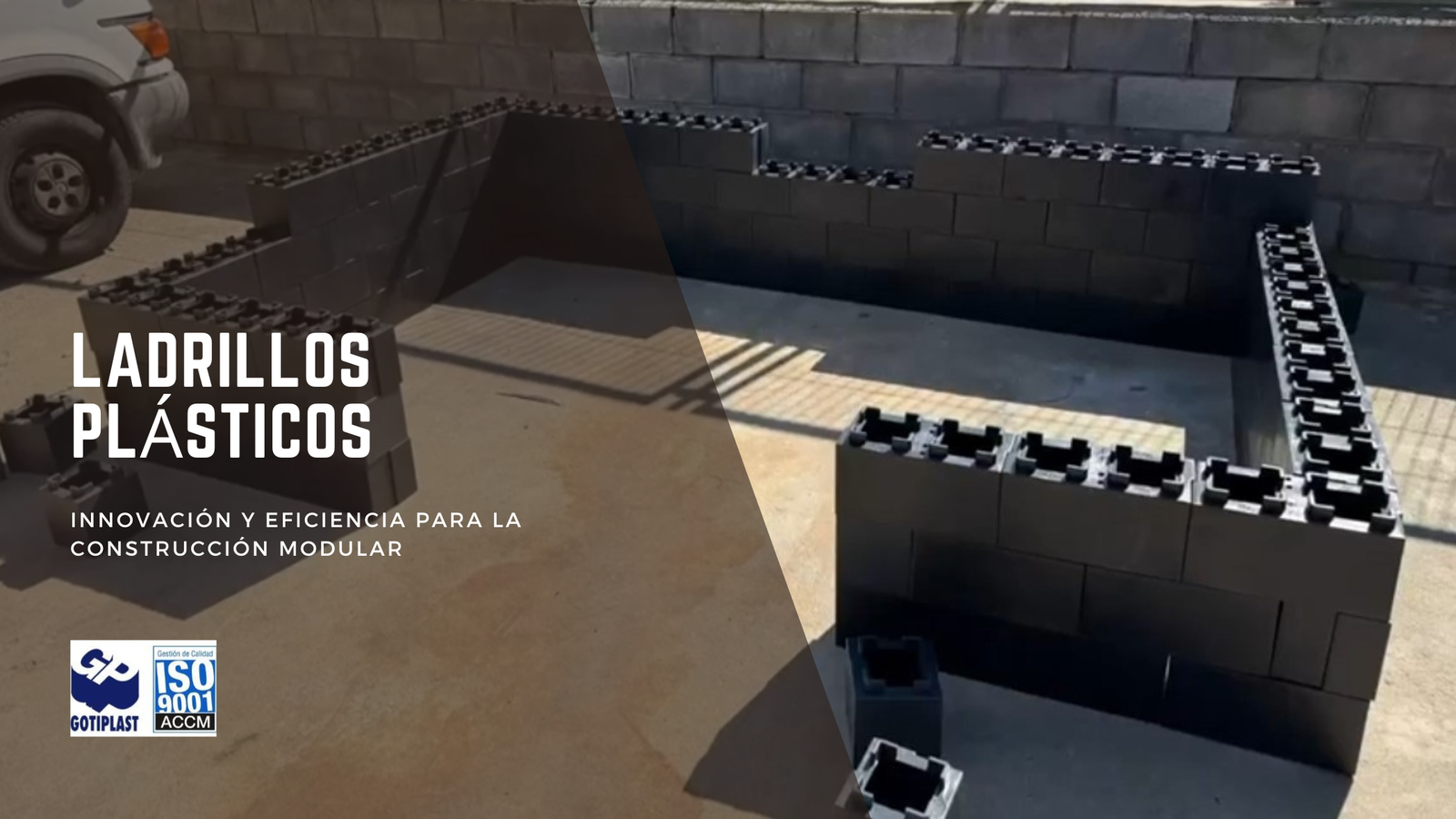 Ladrillos plásticos: una alternativa innovadora para la construcción modular