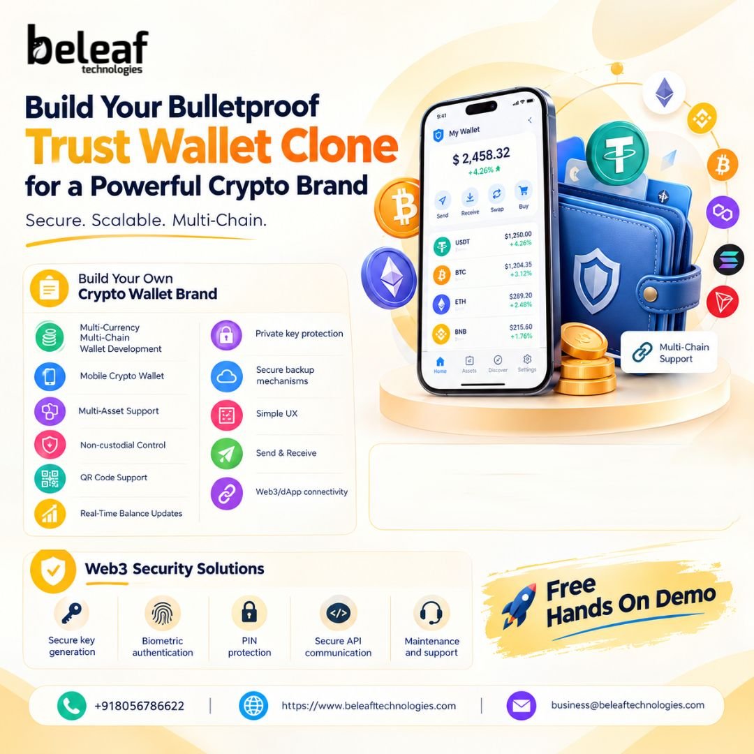 Build Your Bulletproof Trust Wallet Clone for a Powerful Crypto Brand